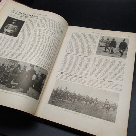 La Guerra Italiana - periodico 24 numeri rilegati 1915