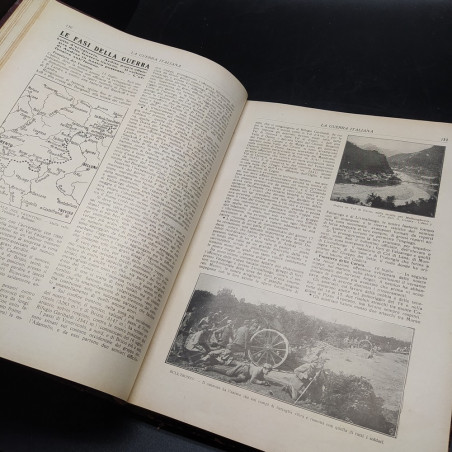 La Guerra Italiana - periodico 24 numeri rilegati 1915
