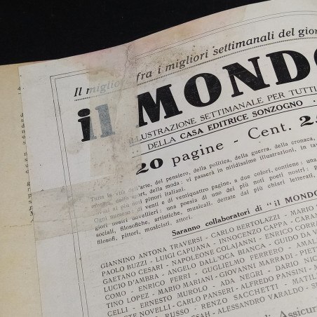 La Guerra Italiana - periodico 24 numeri rilegati 1915