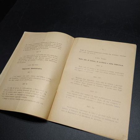 Regia Accademia di Fanteria e Cavalleria Statuto e regolamento interno 1930