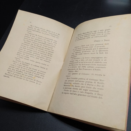 Opuscolo "Il Duce" Prof. A.R. Viggiano MCMXXVI - 36 pagine
