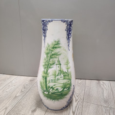 Vaso ceramica firma Minghetti Bologna h. 50 cm 2