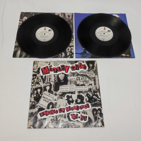 Doppio disco vinile 33 giri Motley Crue Decade of Decadence 81-91