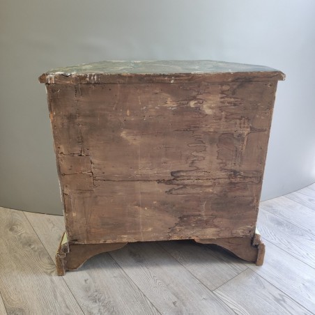 Mobiletto da ingresso dipinto stile veneziano tardo 800