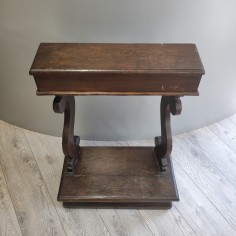 Inginocchiatoio in legno metà 800 buona conservazione 2