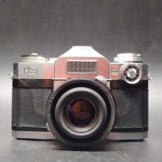 Macchina fotografica Contaflex Zeiss Tessar 2,8/50, 2733524 e 2 filtri, foderi 2
