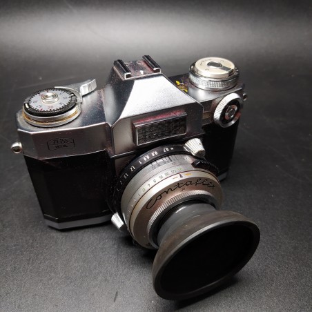 Macchina fotografica Contaflex Zeiss Tessar 2,8/50, 2733524 e 2 filtri, foderi