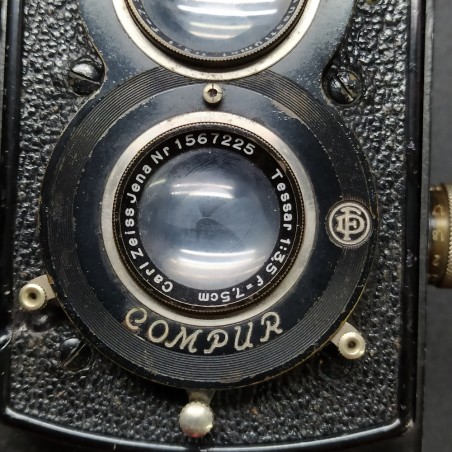 Macchina fotografica Rolleiflex con obiettivo Tessar F＝7,5cm, 1: 3,5 e heidoscop
