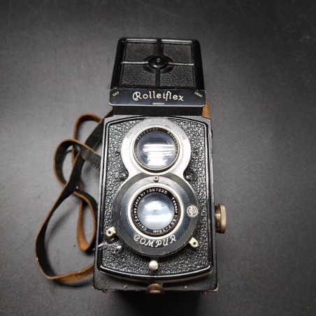 Macchina fotografica Rolleiflex con obiettivo Tessar F＝7,5cm, 1: 3,5 e heidoscop