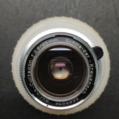 Due ottiche: Compur Retina-Curtagon 35 mm e Retina-Rotelar 135 mm 2