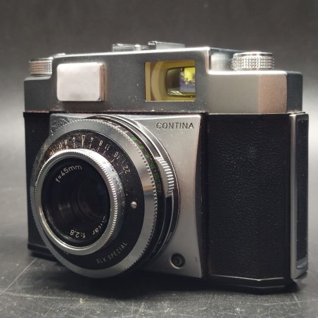 Macchina fotografica Contina Zeiss Ikon obiettivo Pantar f＝45mm, 1:2,8. Buono