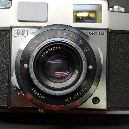 Macchina fotografica Contina Zeiss Ikon obiettivo Pantar f＝45mm, 1:2,8. Buono