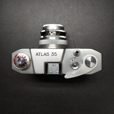 Macchina fotografica Atlas 35 con obiettivo Color Luna 1:3,5/F＝45mm con fodero