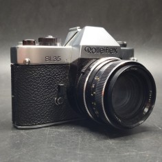 Macchina fotografica tedesca Rolleiflex SL 35 con obiettivo Planar 1.8/50. Buono 2