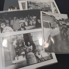 Lotto di 34 fotografie anni 80 vari soggetti in bianco e nero. Buone condizioni 2