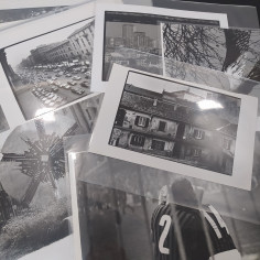 Lotto di 42 fotografie di Milano anni 80 formato 30x20cm, annotazioni sul retro 2