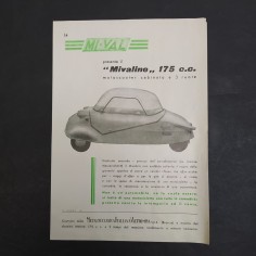 Catalogo motoscooter Mivalino della Metalmeccanica Italiana Valtrompa. Buono