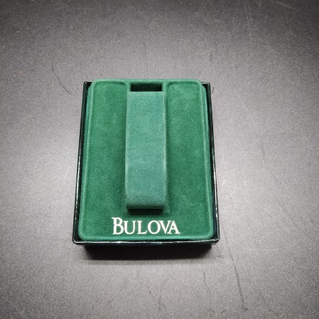 Cofanetto per orologio Bulova verde marmorizzato con Certificato di garanzia