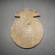 Placca del sommergibile Giada in bronzo con diametro 120mm. Buone condizioni 2