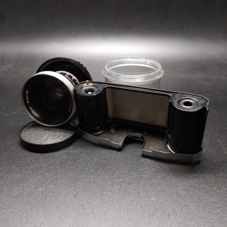 Obiettivo fotografico Zeiss Pro-Tessar 1:3,2 f＝35mm con retro macchina Contaflex