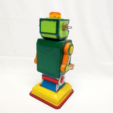 Answer Game robot calcolatore in latta anni 60 made in Japan Ichida 37 cm
