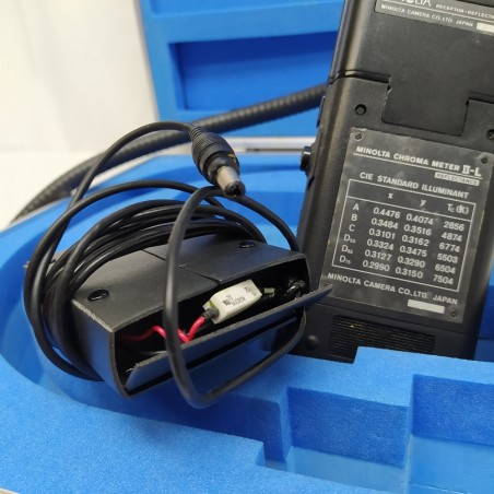 Chroma Meter II L Minolta in valigetta con istruzioni per la taratura