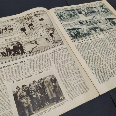 Lotto di 2 riviste sportive: Tutti gli sport 1925, La domenica Sportiva 1927