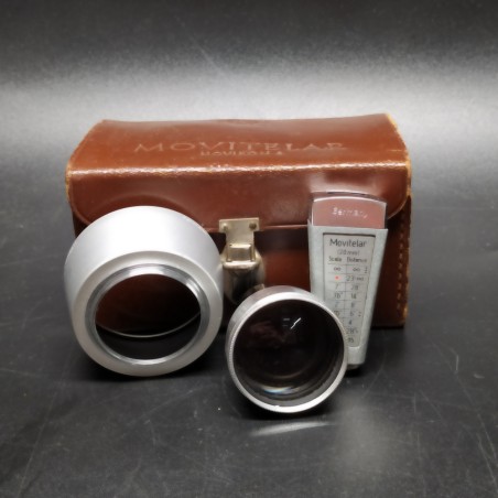 Movitelar Movikon 8 Zeiss Ikon con lente 2xf e accessori in cofanetto. Buono