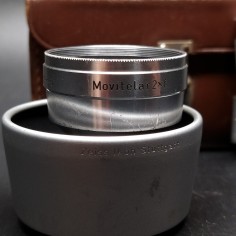 Movitelar Movikon 8 Zeiss Ikon con lente 2xf e accessori in cofanetto. Buono 2