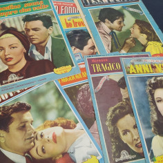Lotto di 11 riviste cinematografiche Albo di cinevita 1948, vari numeri. Strappi 2