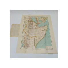 Cartina Colonie dell'Afria orientale italiana Eritrea-Somalia-Etiopia. 1940 2