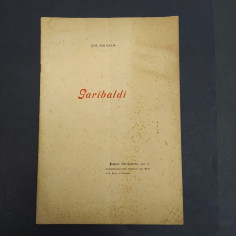 Pagine garibaldine Garibaldi 1910, Gius. Ugo Oxilia con autografo dell'autore