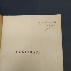 Pagine garibaldine Garibaldi 1910, Gius. Ugo Oxilia con autografo dell'autore 2