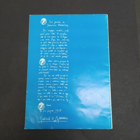 Libro Francesco Baracca Cavaliere del Cielo, 1968. Pieghe e spellature