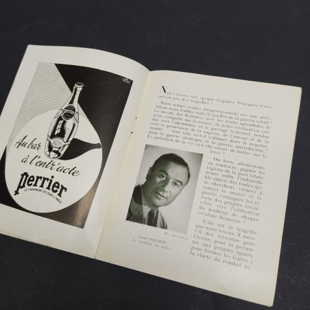 Libretto Theatre de l'Ambigu - Le colonel Foster Plaidera Coupable, francese