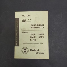 Libretto d'uso e istruzioni Motori Morini Franco modelli vari. Macchie officina