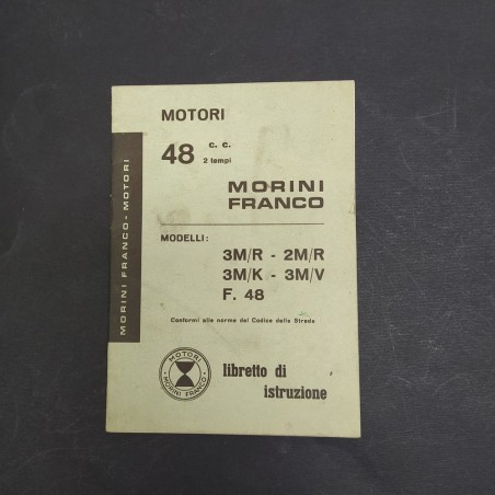 Libretto d'uso e istruzioni Motori Morini Franco modelli vari. Macchie officina