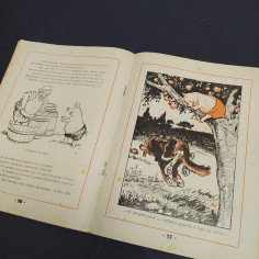 Libro illustrato di favole per bambini I tre maialetti, ed. SACSE 1939. Strappi 2