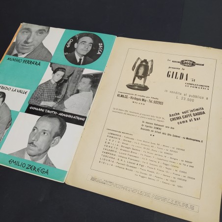 Rivista Giove in doppio petto, l'Organizzazione SAT, anni '50. Piccoli strappi