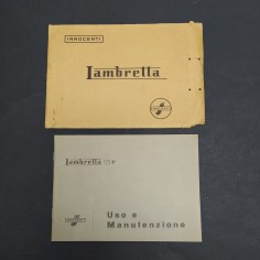 Libretto d'uso e manutenzione della Lambretta 125 E Innocenti. Buone condizioni