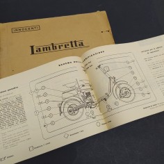 Libretto d'uso e manutenzione della Lambretta 125 E Innocenti. Buone condizioni 2