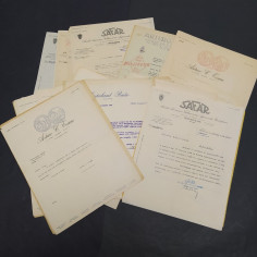 Blocco di lettere e circolari radio Masterband anni 1929/30/31. Buone condizioni