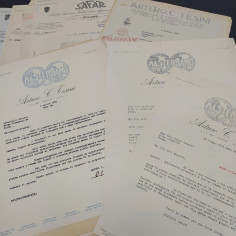 Blocco di lettere e circolari radio Masterband anni 1929/30/31. Buone condizioni 2