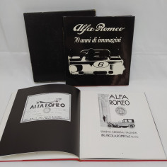 Lotto di 2 libri Alfa Romeo Cento manifesti, 70 anni di immagini anni '80. Buono 2