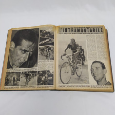 Riviste settimanali Lo sport  anni 1951/52 rilegate in volume. Riparazioni 2
