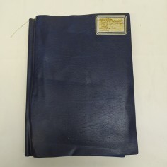 Blocco di disegni stampati, pagine di enciclopedia su argomenti vari, ingiallite