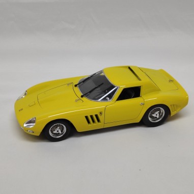 Modellino Ferrari 250 GTO 64 giallo Modena scala 1/18 Guiloy