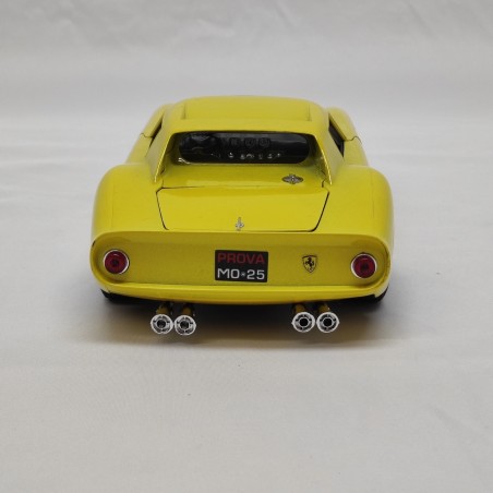 Modellino Ferrari 250 GTO 64 giallo Modena scala 1/18 Guiloy