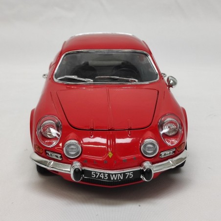 Modellino Burago Renault Alpine A110 rossa sc. 1/16 obsoleto