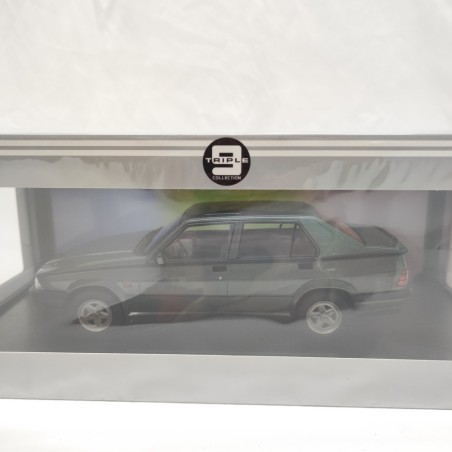 Modellino Alfa Romeo 75 berlina Polizia verde petrolio sc 1/18 Triple9 box orig